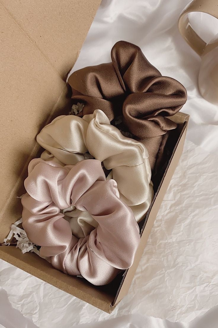 Silk-Scrunchies (Bundle)